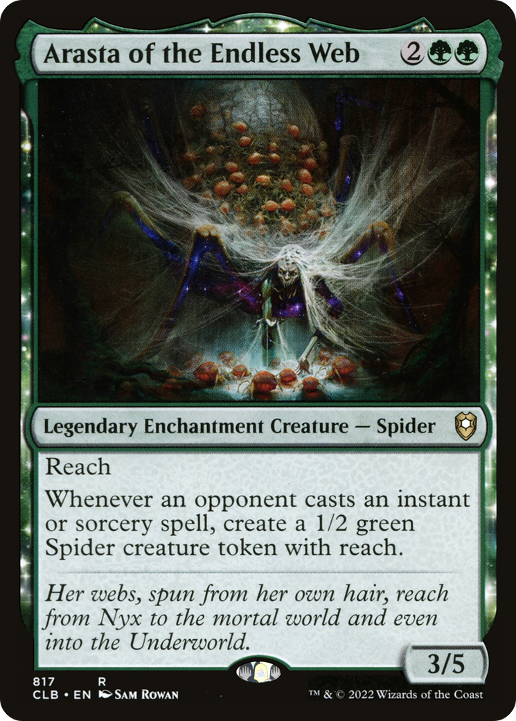 Arasta of the Endless Web [Commander Legends: Battle for Baldur's Gate]-1