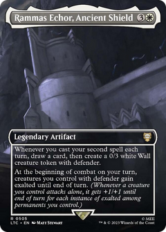 Rammas Echor, Ancient Shield (Borderless) [The Lord of the Rings: Tales of Middle-Earth Commander]-1