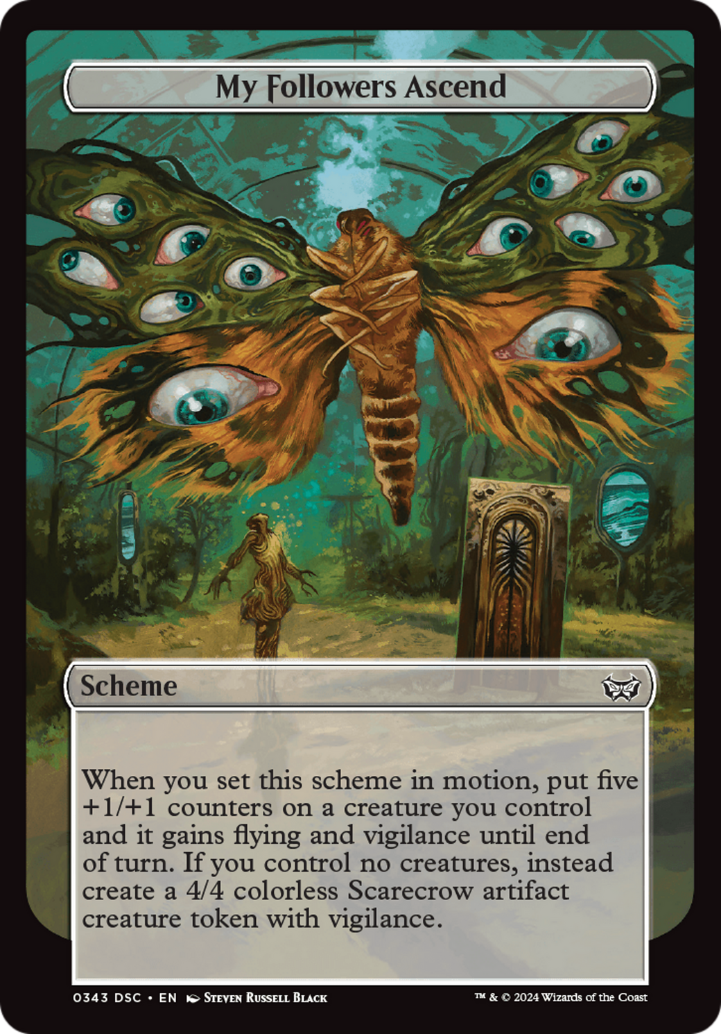 My Followers Ascend (Full Art) [Duskmourn: Archenemy]-2