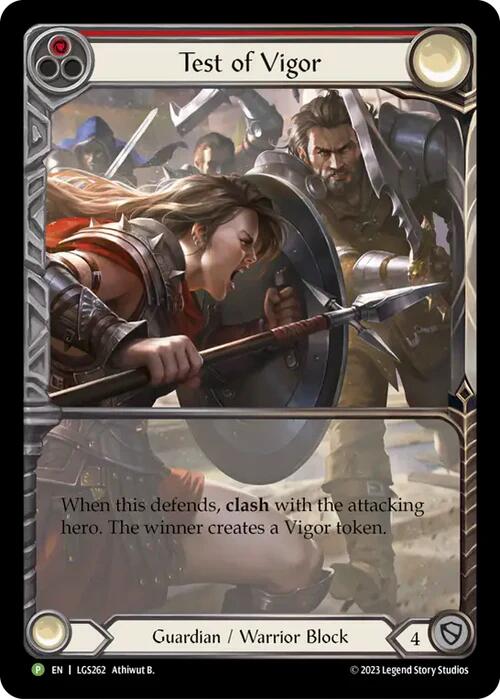 Test of Vigor [LGS262] (Promo)  Rainbow Foil-1