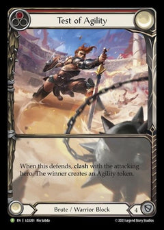 Test of Agility [LGS261] (Promo)  Rainbow Foil-1