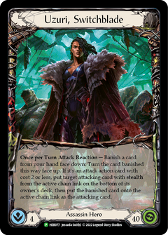 Uzuri, Switchblade [HER077] (Promo)  Cold Foil-1