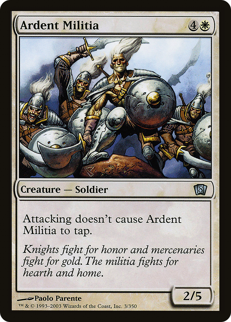 Ardent Militia [Eighth Edition]-1