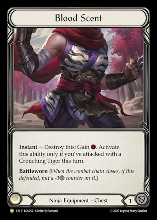 Blood Scent [LGS259] (Promo)  Cold Foil-1