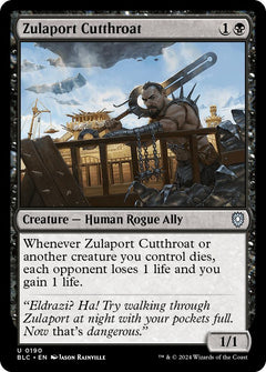 Zulaport Cutthroat [Bloomburrow Commander]-1