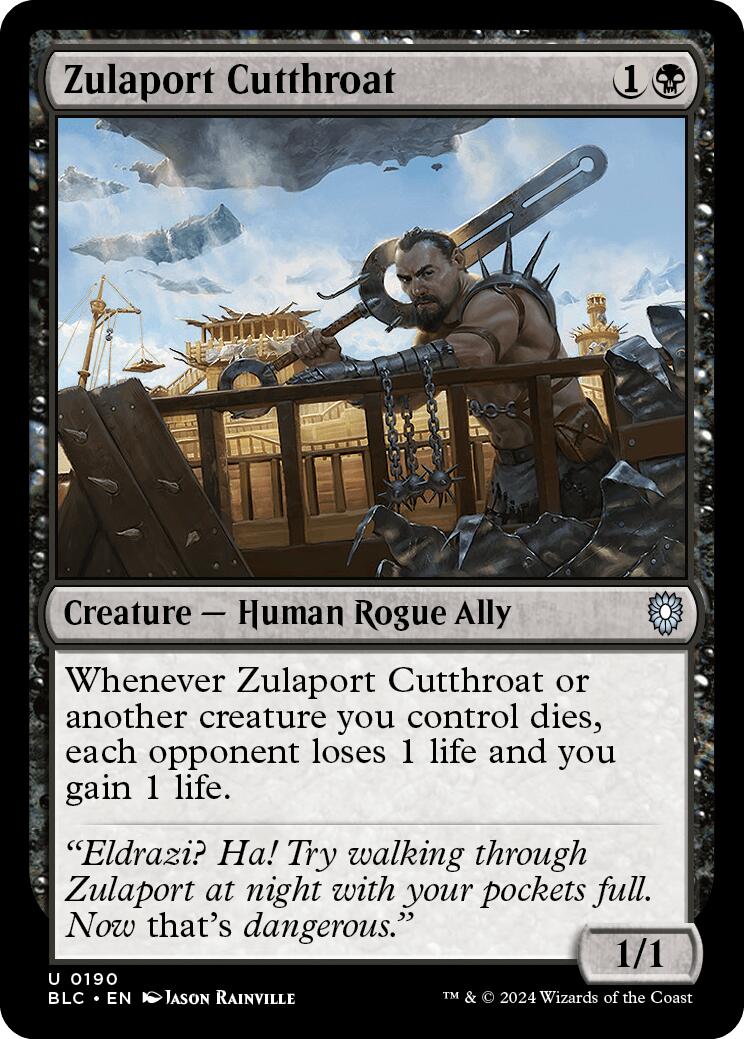 Zulaport Cutthroat [Bloomburrow Commander]-1