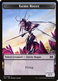 Faerie Rogue (T2X2-011) - Double Masters 2022 Tokens Foil-1