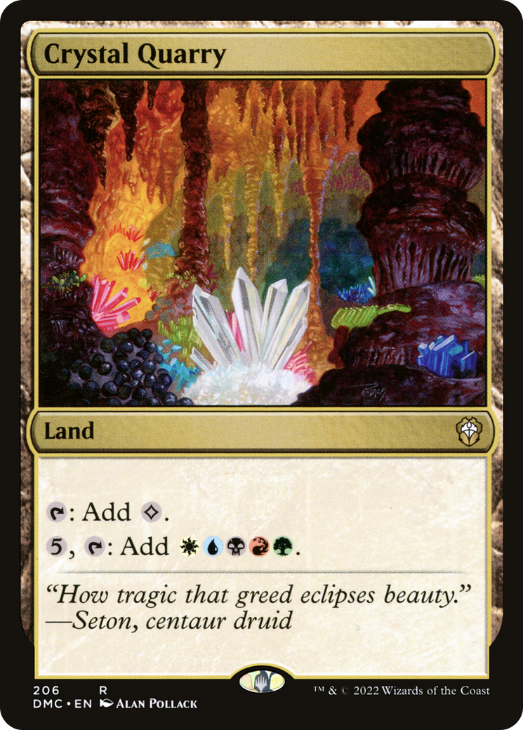 Crystal Quarry [Dominaria United Commander]-1