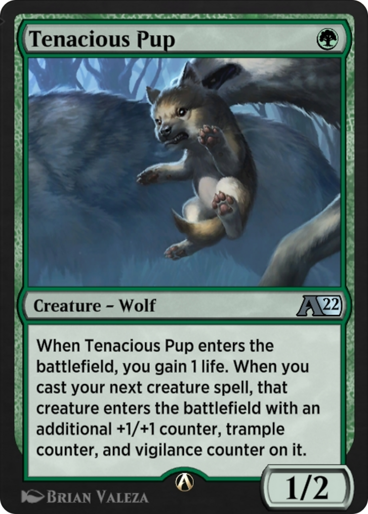 Tenacious Pup (Y22-056) - Alchemy: Innistrad-1