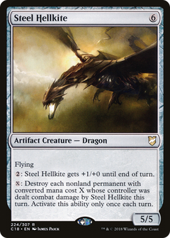 Steel Hellkite [Commander 2018]-1