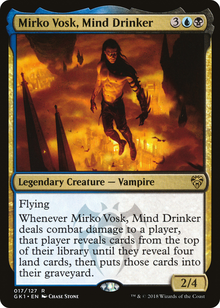 Mirko Vosk, Mind Drinker [Guilds of Ravnica Guild Kit]-1