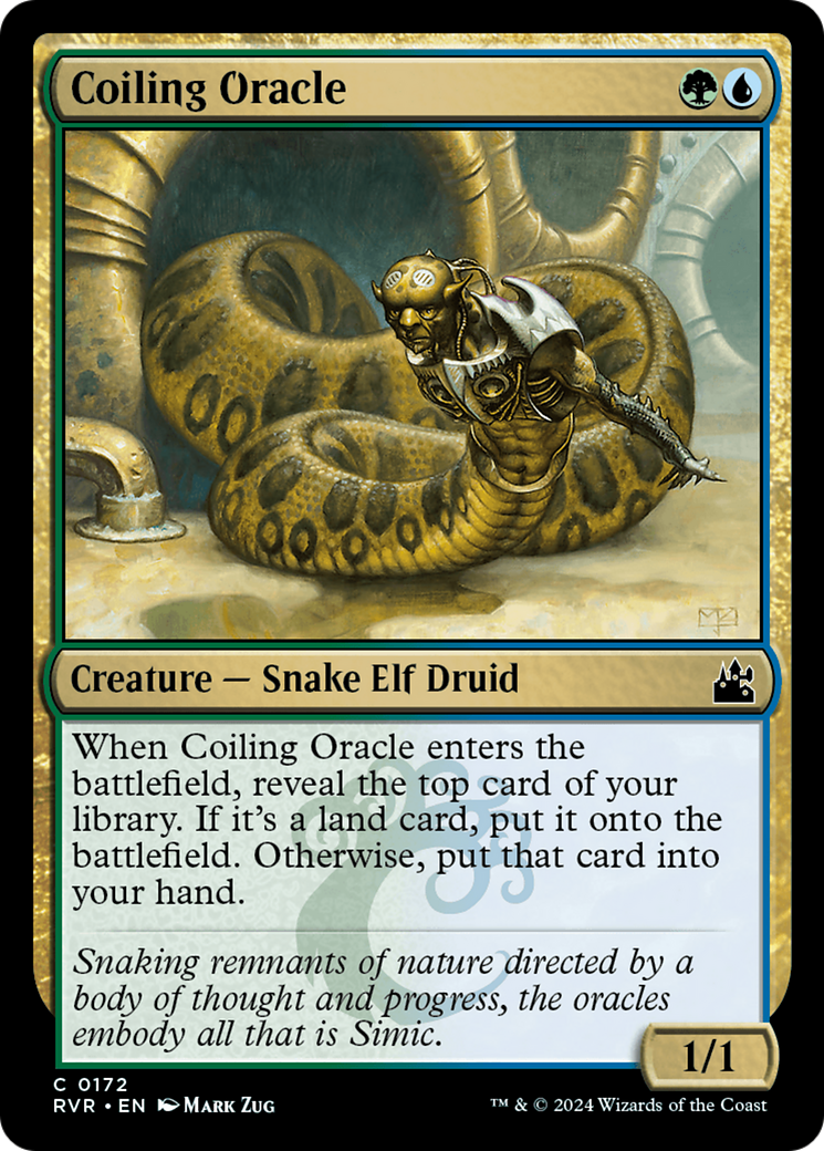Coiling Oracle [Ravnica Remastered]-1