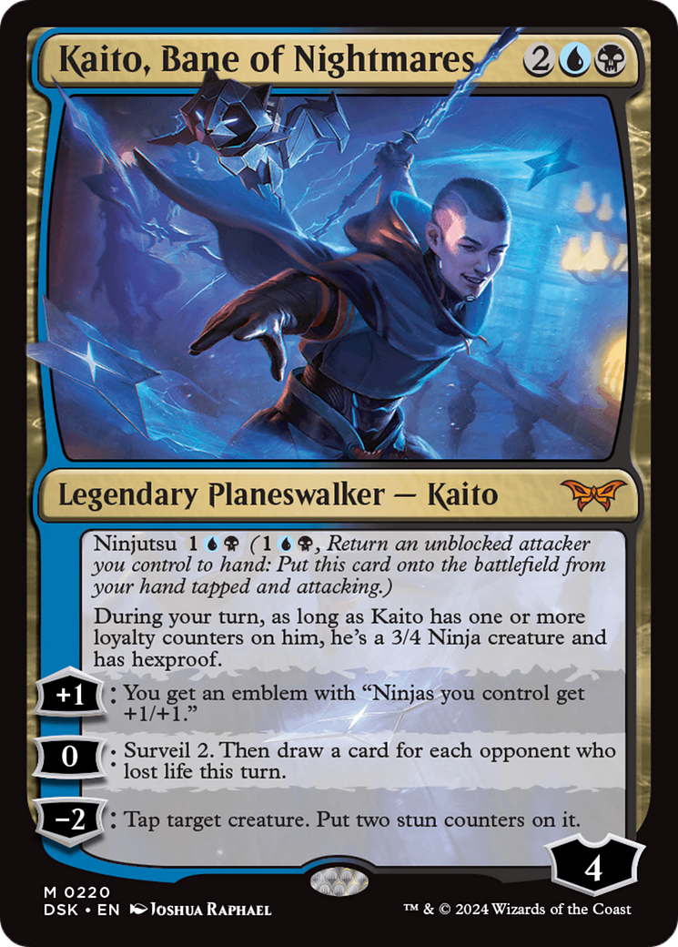 Kaito, Bane of Nightmares [Duskmourn: House of Horror]-1