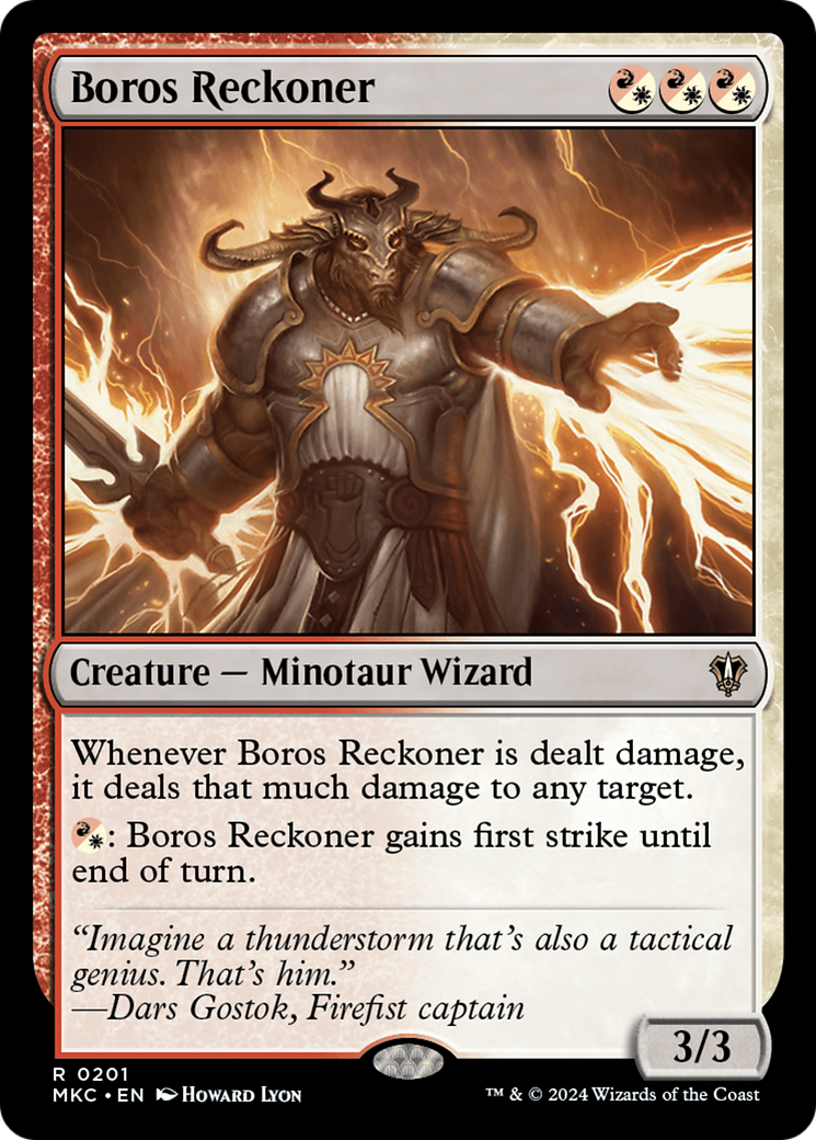 Boros Reckoner [Murders at Karlov Manor Commander]-1