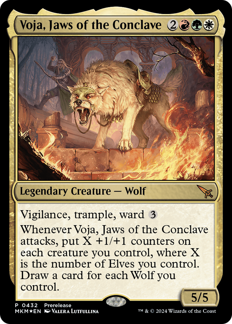 Voja, Jaws of the Conclave [Murders at Karlov Manor Prerelease Promos]-1