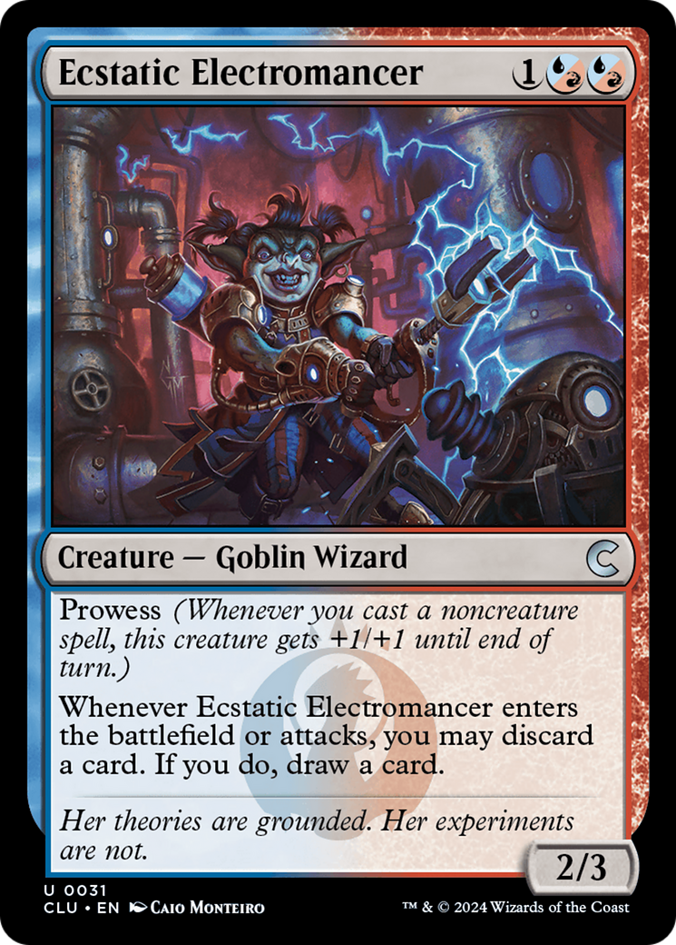 Ecstatic Electromancer [Ravnica: Clue Edition]-1