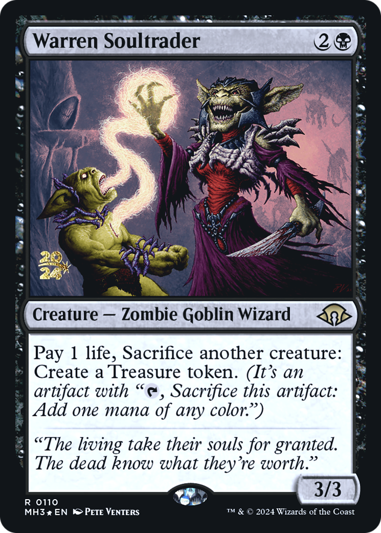 Warren Soultrader (PRE-110) - Modern Horizons 3 Promos Foil-1