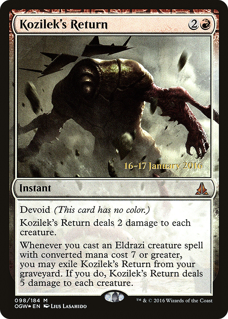 Kozilek's Return [Oath of the Gatewatch Prerelease Promos]-1