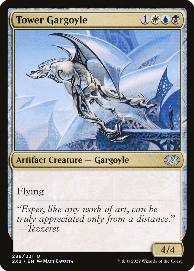 Tower Gargoyle [Double Masters 2022]-1