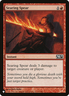 Searing Spear [The List]-1