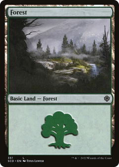 Forest (351) [Starter Commander Decks]-1