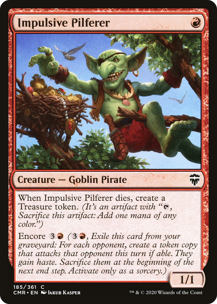 Impulsive Pilferer [Commander Legends]-1