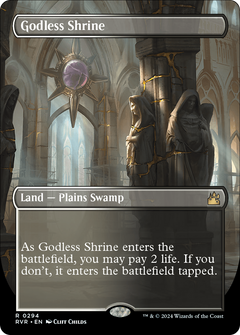 Godless Shrine (Borderless) [Ravnica Remastered]-1