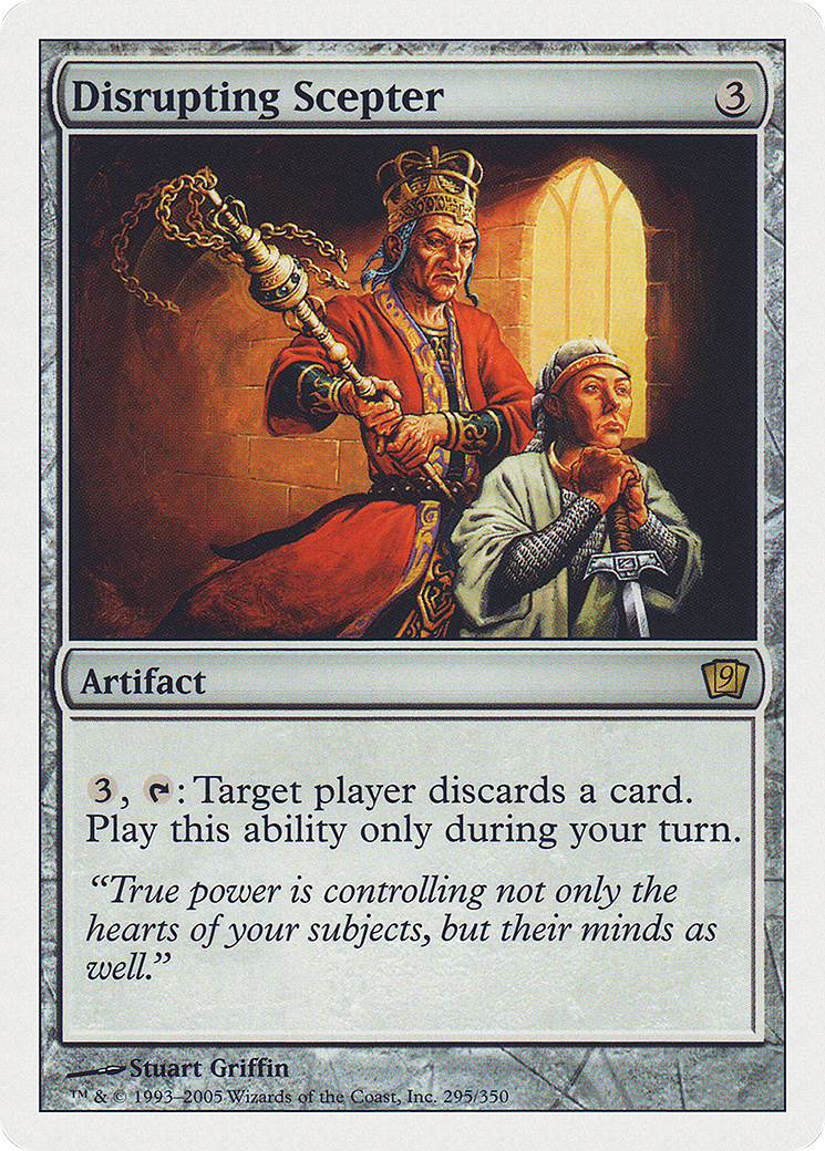 Disrupting Scepter [Ninth Edition]-1
