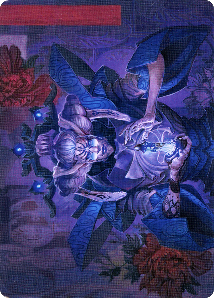 Tameshi, Reality Architect // Tameshi, Reality Architect (ANEO-036) - Neon Dynasty Art Series (Borderless)-1