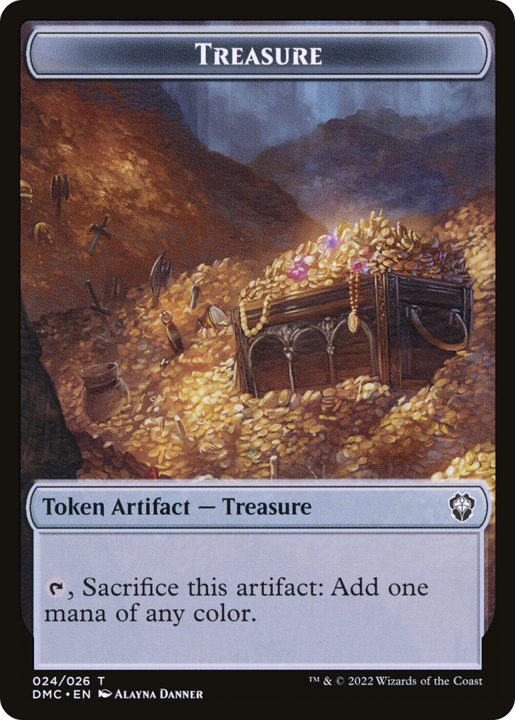 Treasure (TDMU-024) - Dominaria United Tokens-1