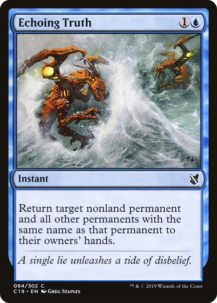 Echoing Truth [Commander 2019]-1