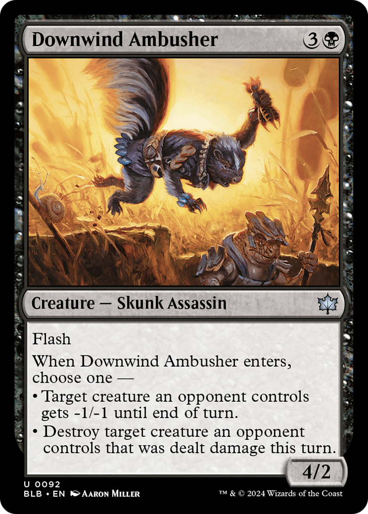 Downwind Ambusher [Bloomburrow]-1
