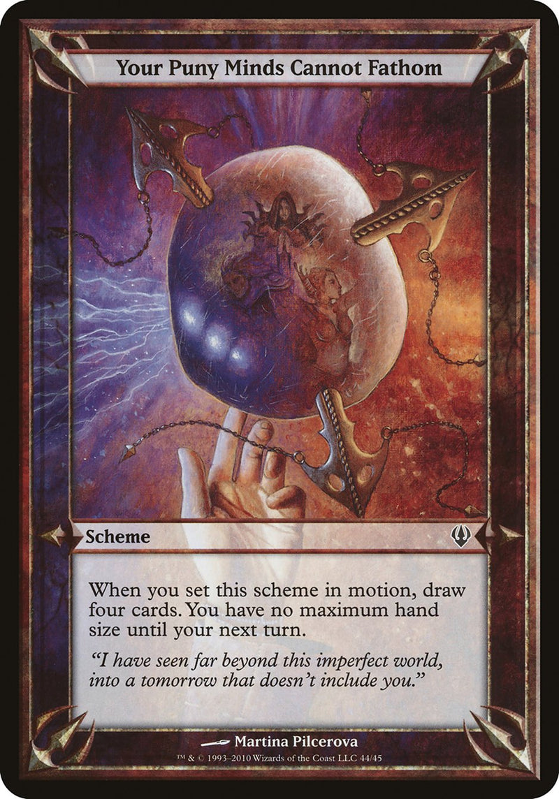 Your Puny Minds Cannot Fathom (Schemes) [Archenemy Schemes]-1