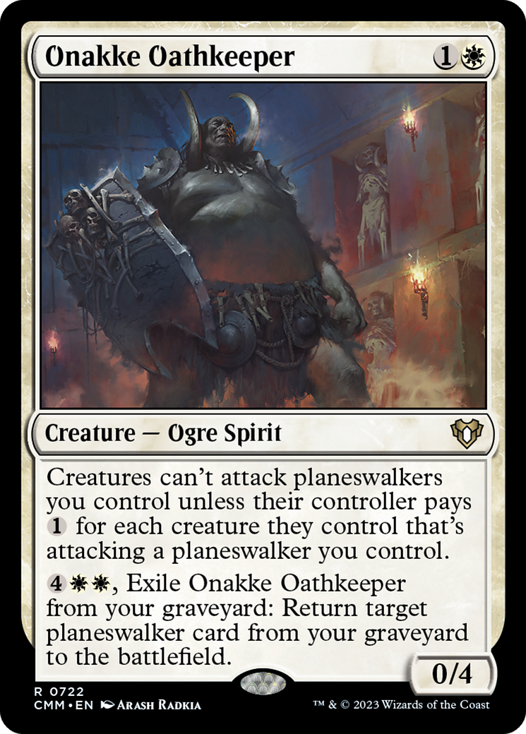 Onakke Oathkeeper [Commander Masters]-1