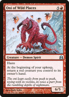 Oni of Wild Places [Commander 2011]-1