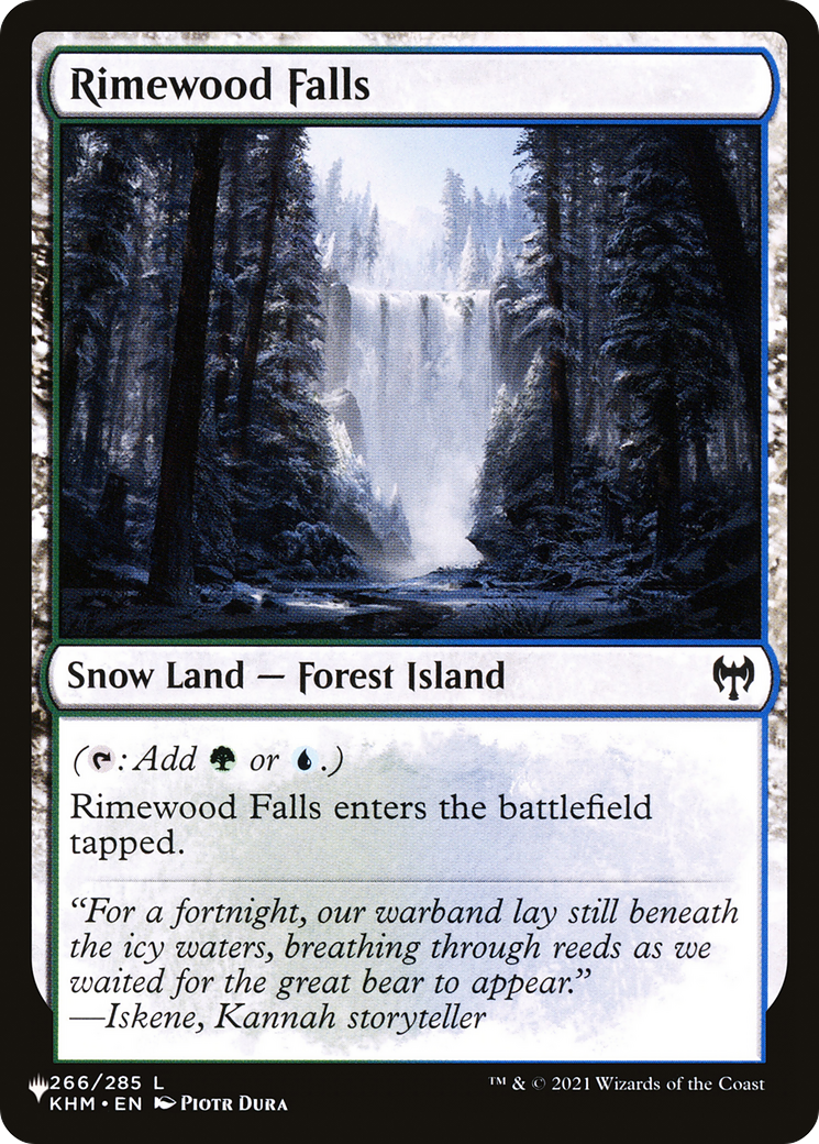 Rimewood Falls [Secret Lair: From Cute to Brute]-1