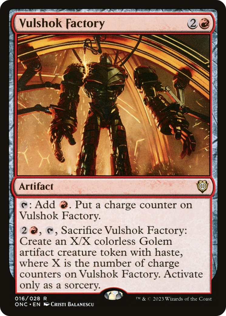 Vulshok Factory [Phyrexia: All Will Be One Commander]-1