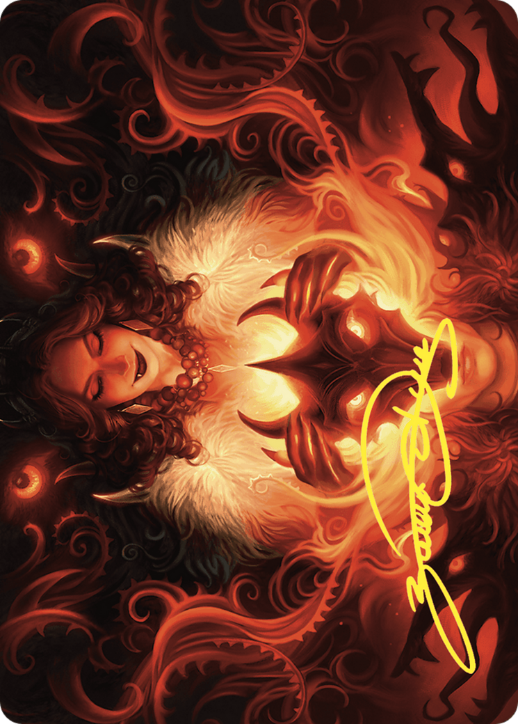 Witch's Mark // Witch's Mark (AWOE-021) - Wilds of Eldraine Art Series (Borderless)-3