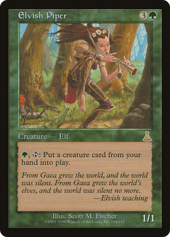 Elvish Piper [Urza's Destiny]-1