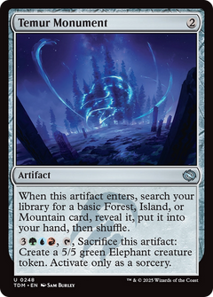 Temur Monument [Tarkir: Dragonstorm]-1