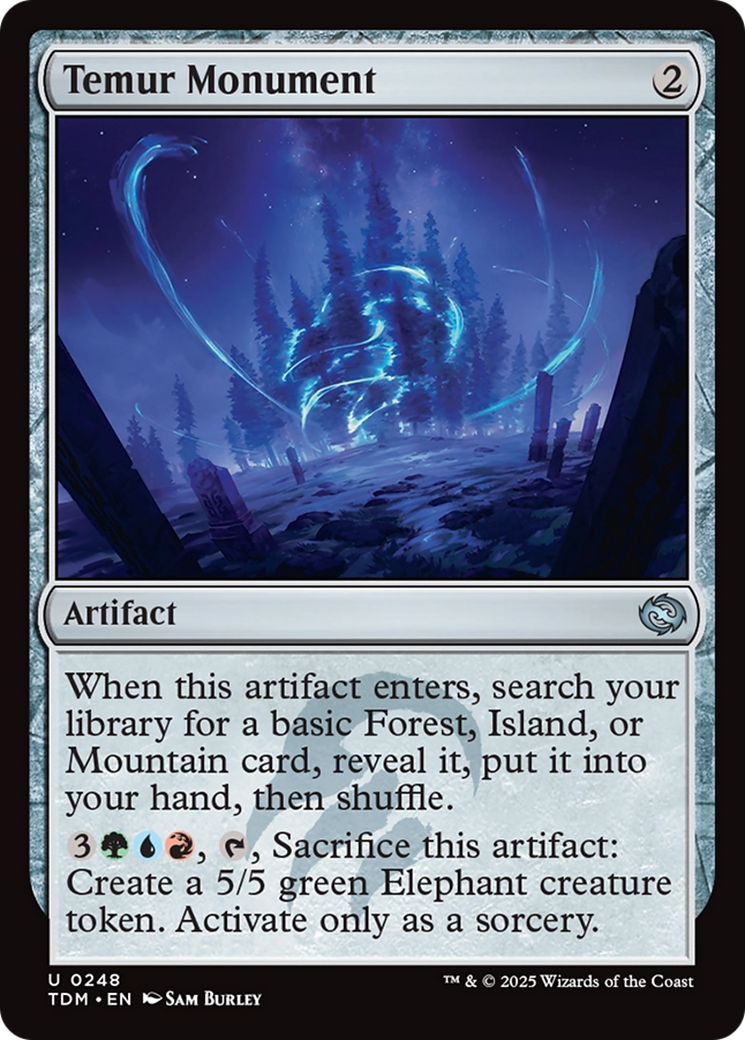 Temur Monument [Tarkir: Dragonstorm]-1