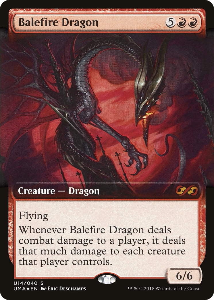 Balefire Dragon (Topper) [Ultimate Masters Box Topper]-1