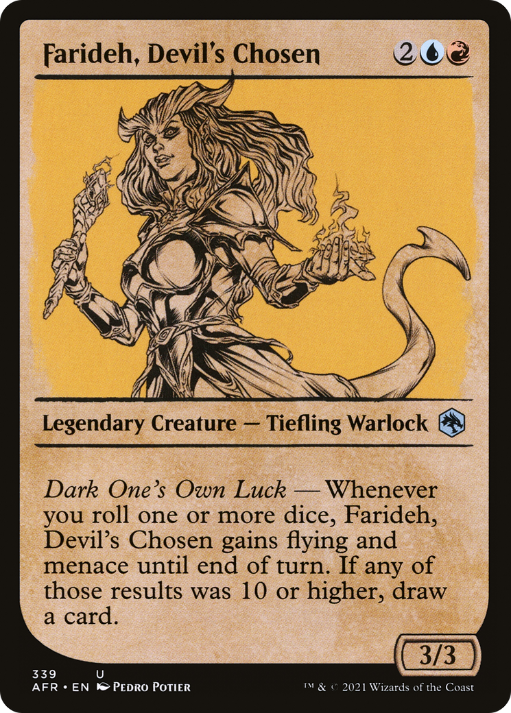 Farideh, Devil's Chosen (Showcase) [Dungeons & Dragons: Adventures in the Forgotten Realms]-1