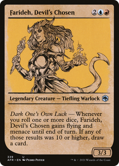 Farideh, Devil's Chosen (Showcase) [Dungeons & Dragons: Adventures in the Forgotten Realms]-1
