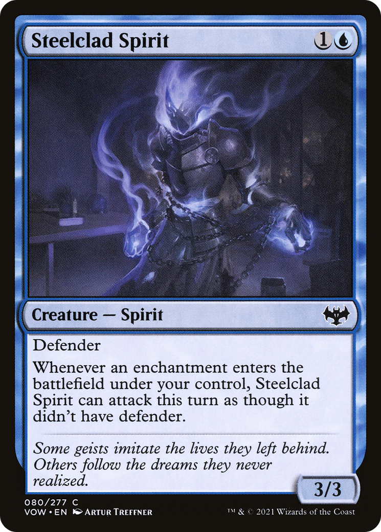 Steelclad Spirit [Innistrad: Crimson Vow]-1