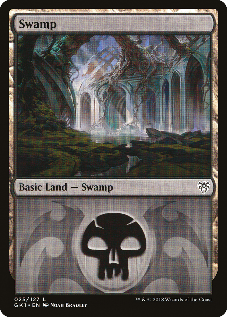 Swamp (25) [Guilds of Ravnica Guild Kit]-1