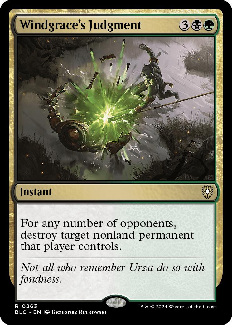 Windgrace's Judgment [Bloomburrow Commander]-1