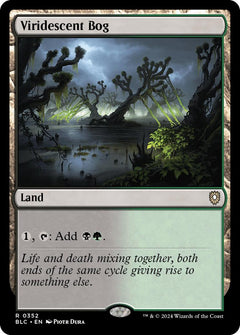Viridescent Bog [Bloomburrow Commander]-1