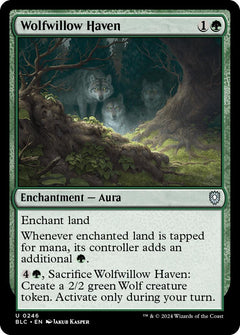 Wolfwillow Haven [Bloomburrow Commander]-1