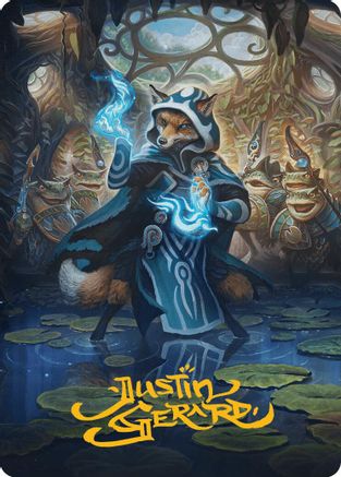 Jace, the Mind Sculptor Art Card (Gold-Stamped Signature) (ASBLB-049) - Art Series: Bloomburrow-1